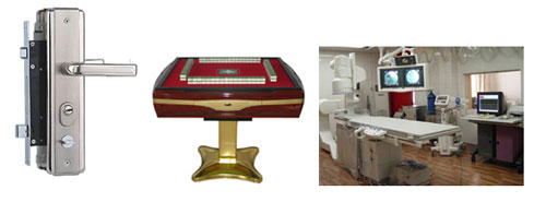 各種自動販賣機器、自動門鎖、停車設(shè)備